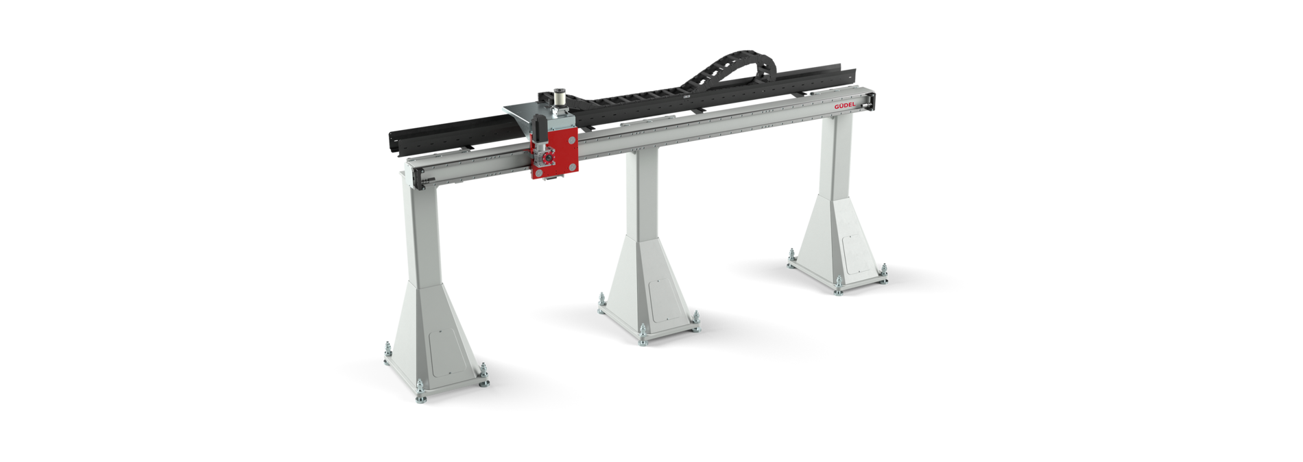 Einachsportal Typ EP | © Güdel Group AG linearachsen, lineareinheit, einachs, zahnstangenantrieb, lineareinheit, industrieroboter, schweißroboter, modul | © Güdel Group AG