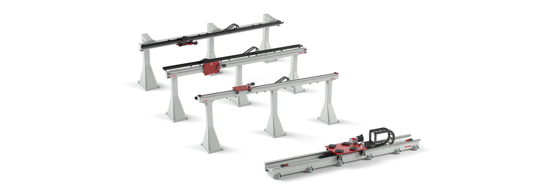 Linearachsen und Portalroboter | © Güdel Group AG linearachsen, lineareinheit, einachs, mehrachs, zahnstangenantrieb, zahnriemenantrieb, hochdynamisch, sehr präzis, geräuscharm, industrieroboter, schweißroboter | © Güdel Group AG